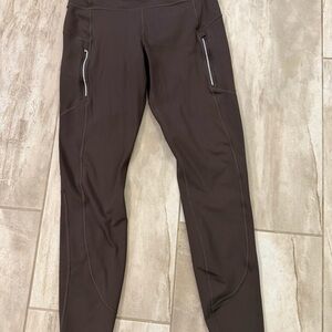 Athleta Ranier legging, size MT, truffle brown